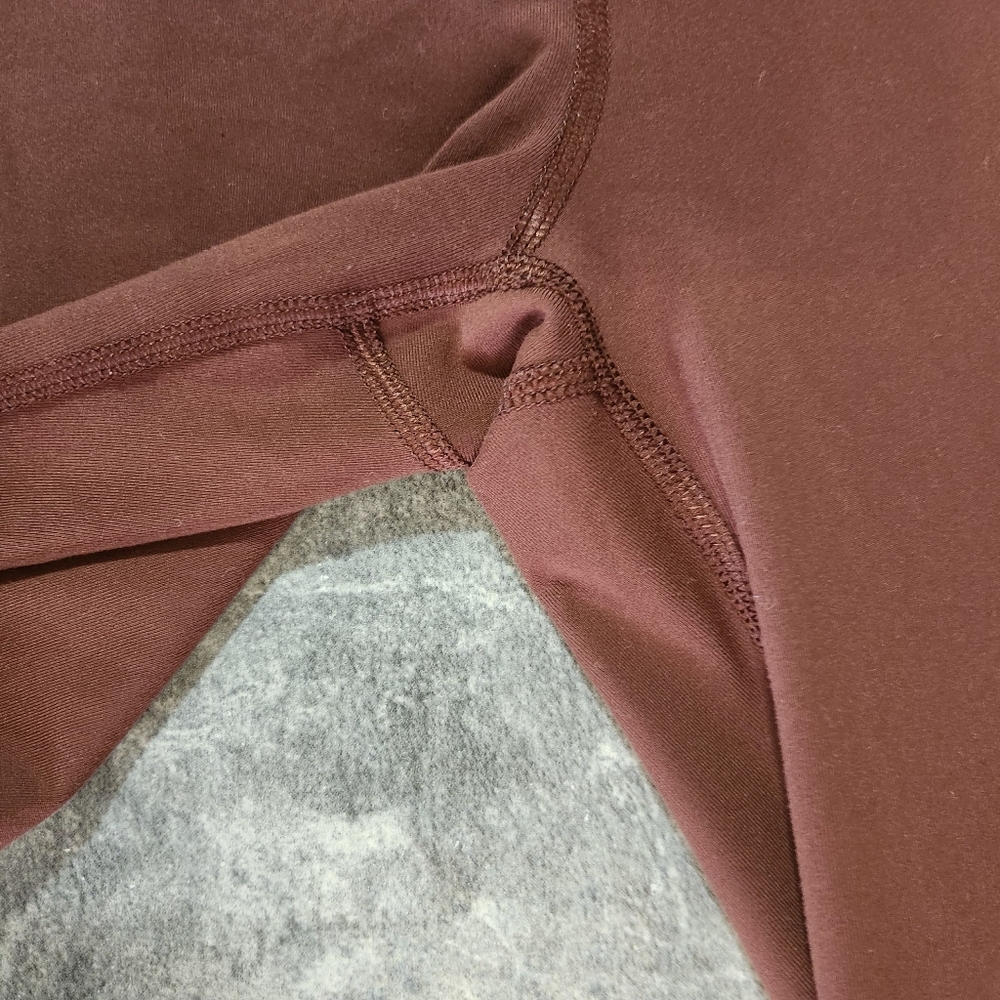 Fold Down Active Flare Leg Maternity Leggings - I… - image 4